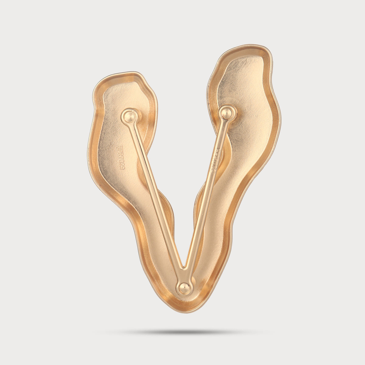Abstract Form Premium Metal Buckle