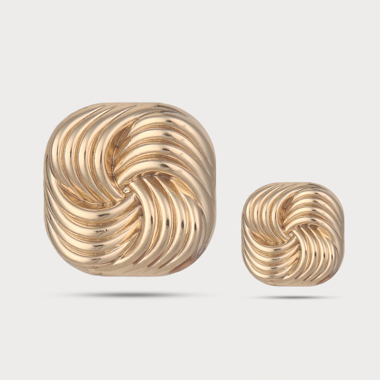 Signature Series Golden Metal Button