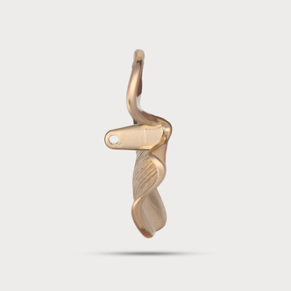 Exclusive Curve Designer Metal Button
