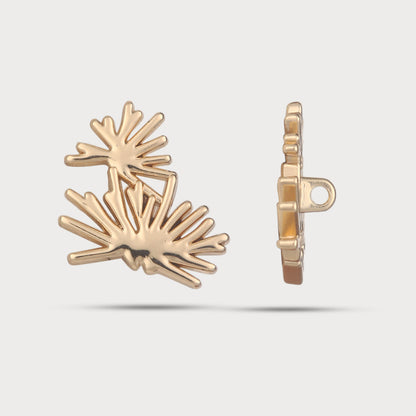 Runway Series Golden Metal Button