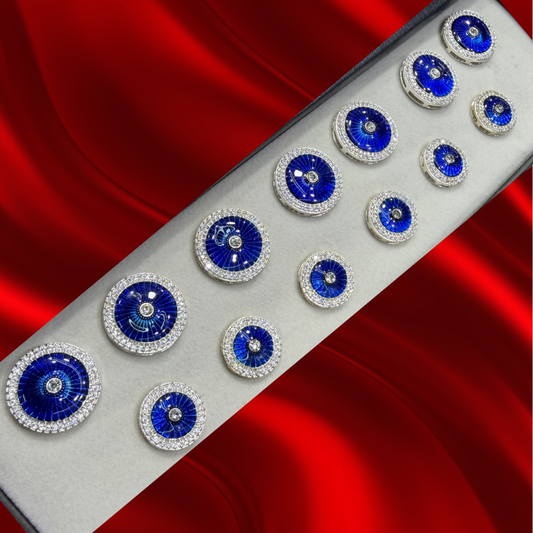 Sherwani Button (7 Big & 6 Small Pcs)