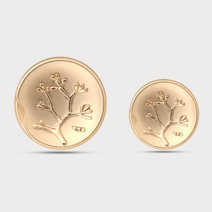 Fashion Week Golden Metal Buttons
