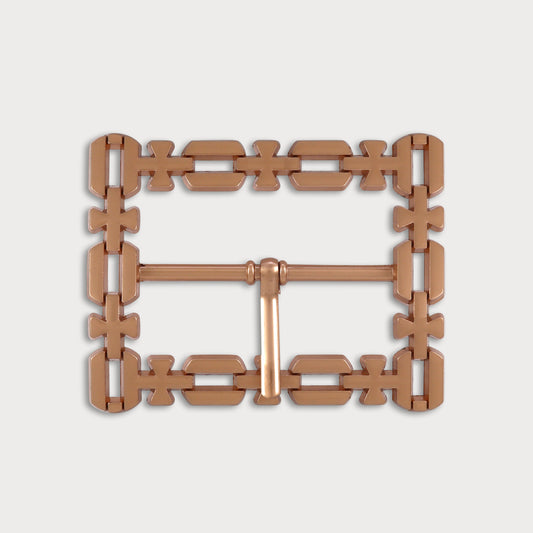 Textured Golden Metal Buckle