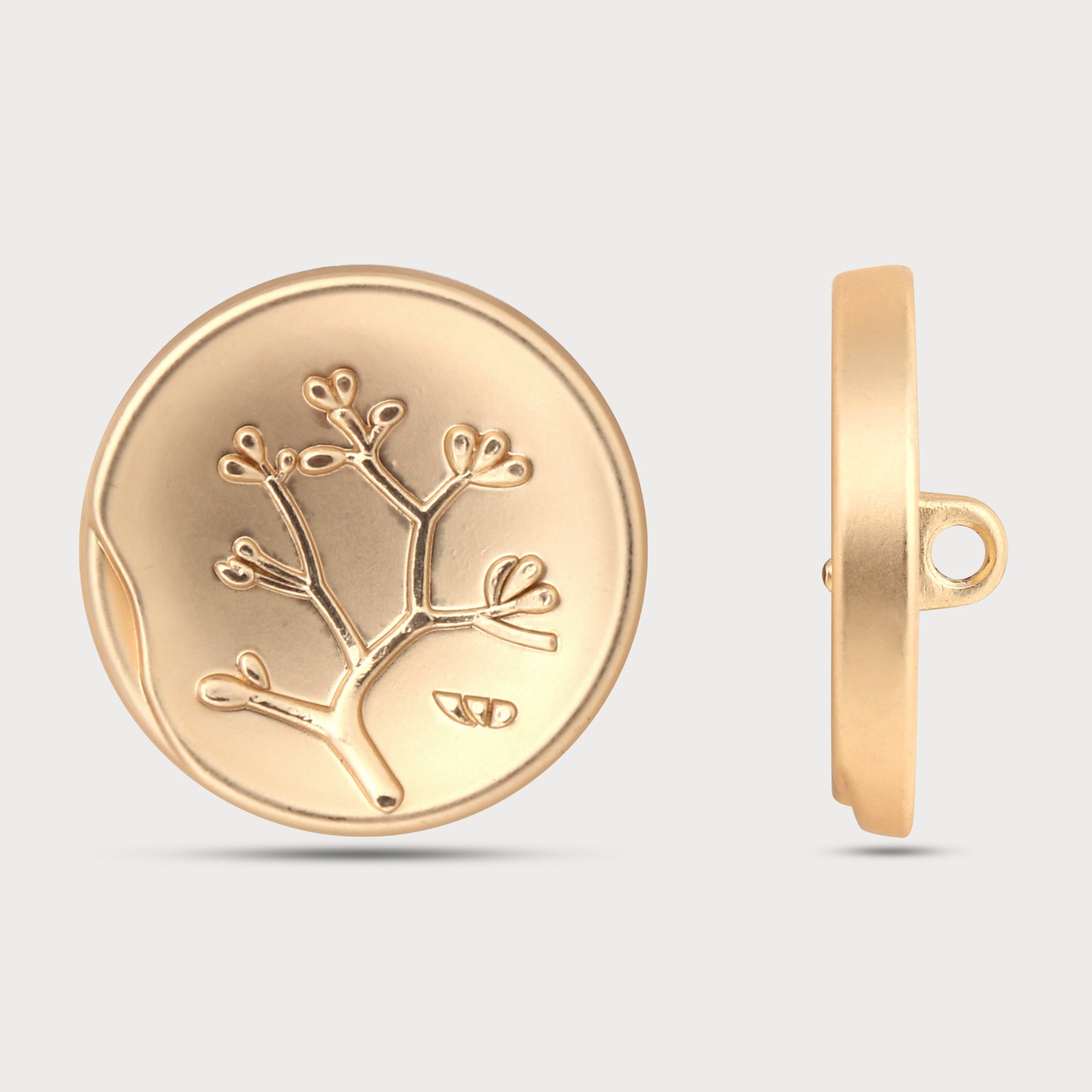 Fashion Week Golden Metal Buttons