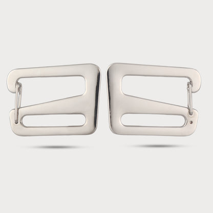 Premium Silver Apparel Clasp