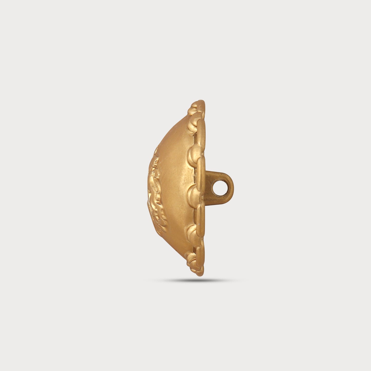 Gold-Finish Metal Buttons