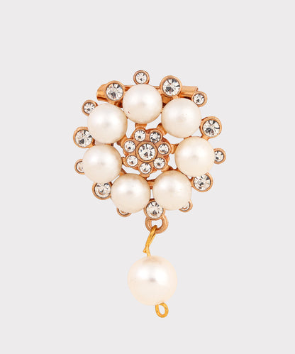 Latest Pearl Designer Brooch (Pack Of 1 Pc)