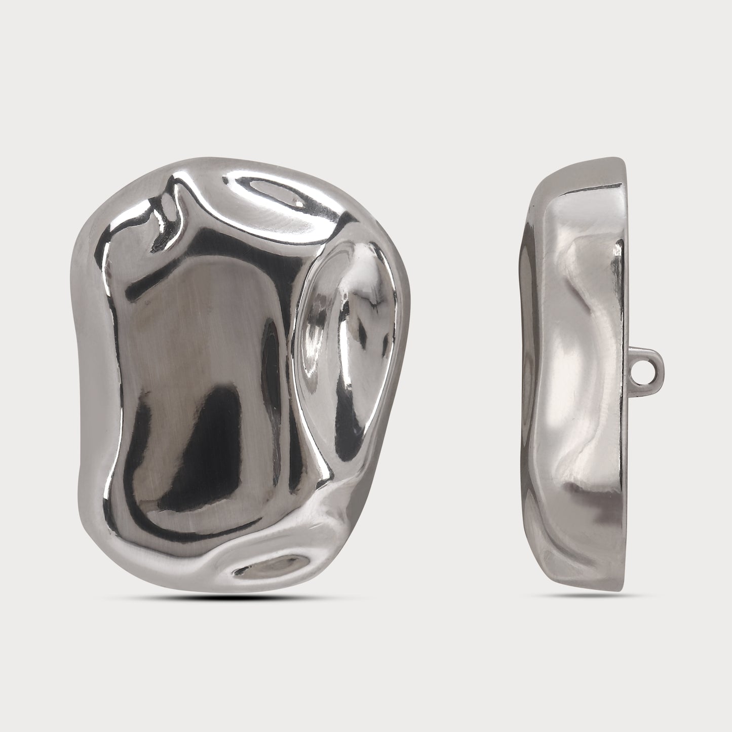 Designer Dresses Silver Buttons