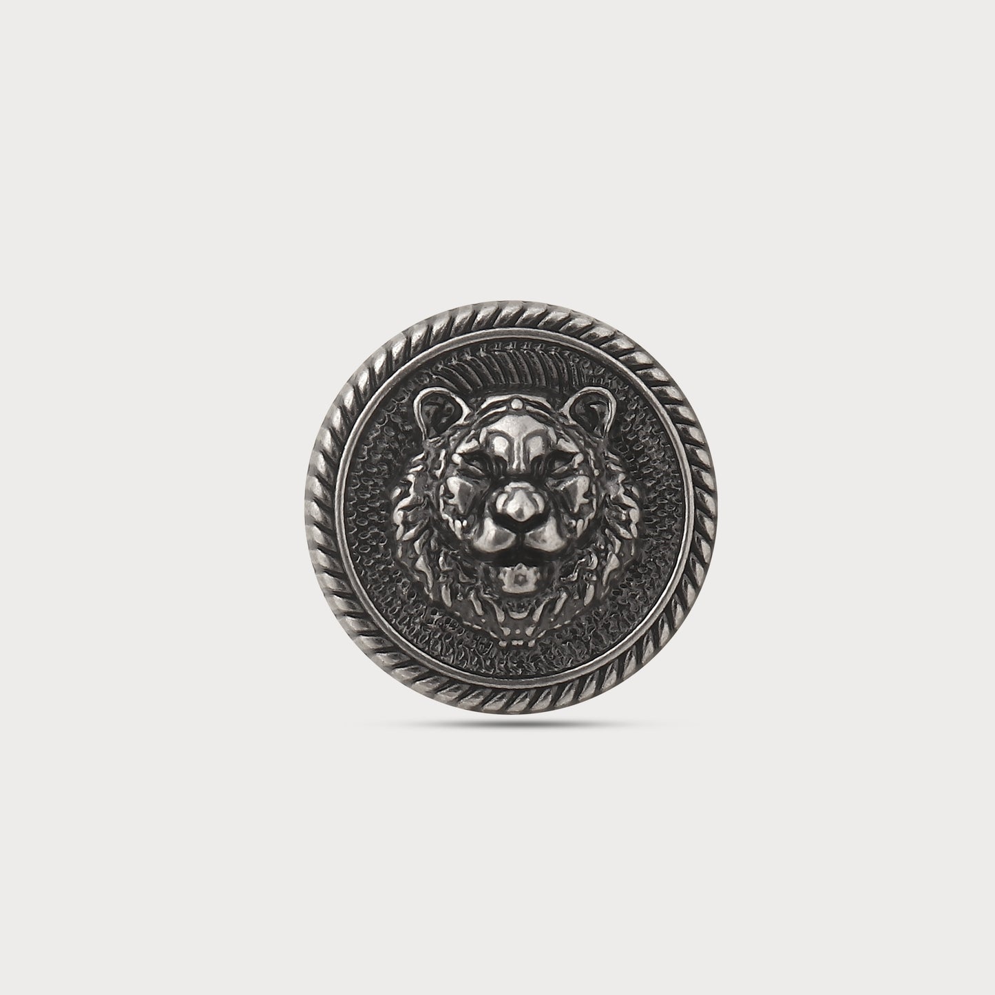 Majestic Regal Lion Metal Buttons