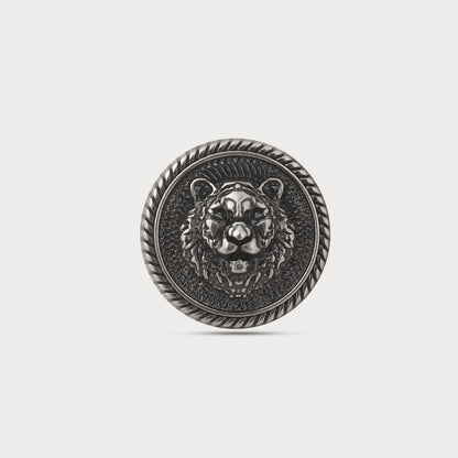 Majestic Regal Lion Metal Buttons
