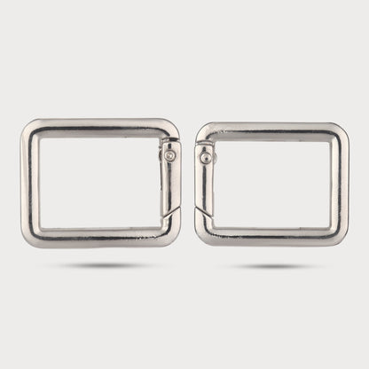 Silver Fashion Open-Close Buckle