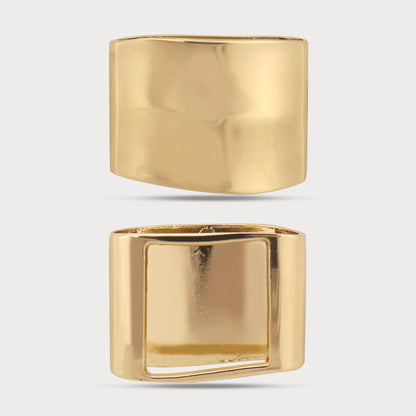 Sculpted Gold Runway Edition Buckle