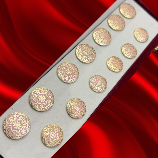 Sherwani Button (7 Big & 6 Small Pcs)