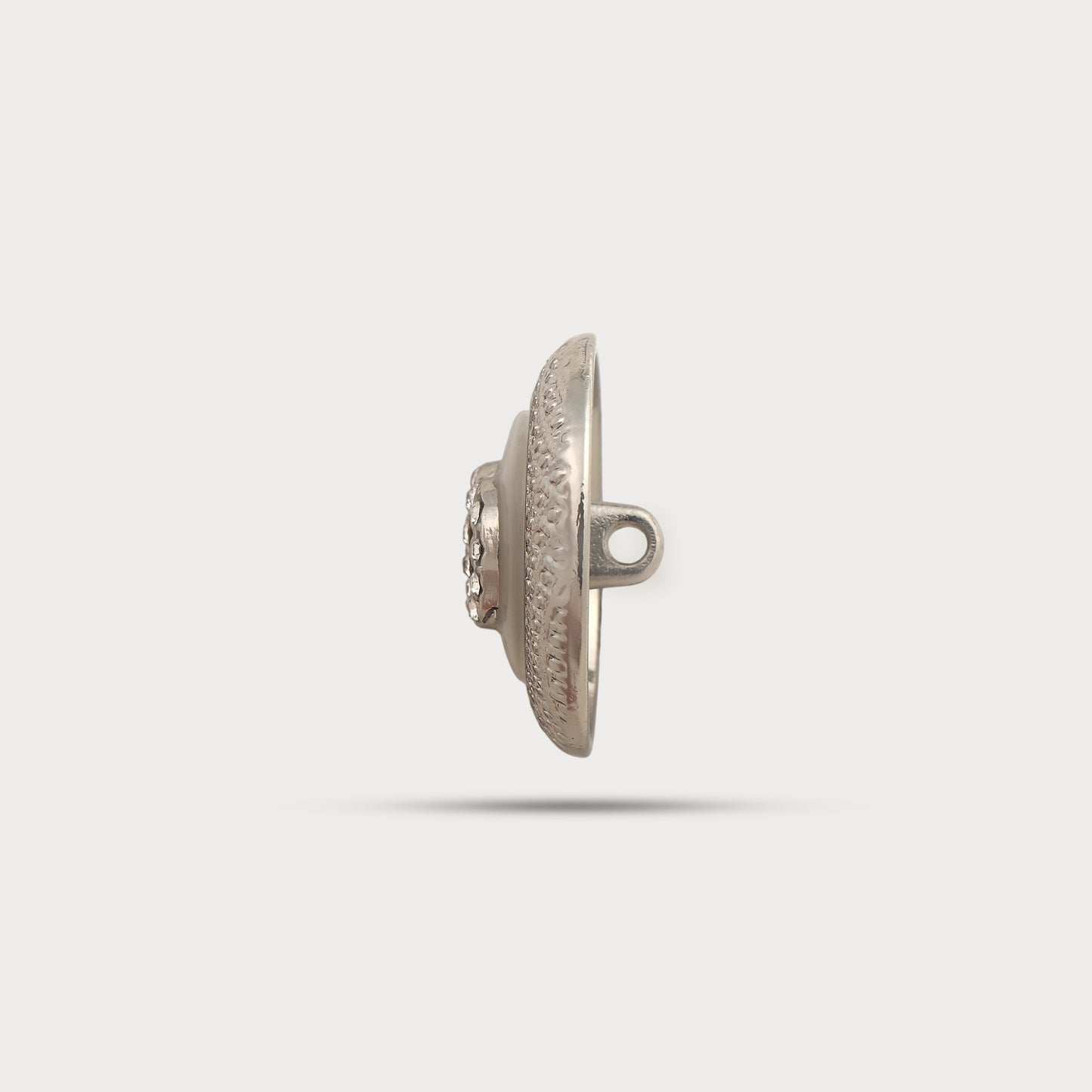 Artistic Form Metal Button