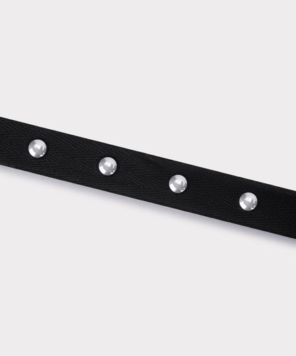 Black Rivet Lace Trim (Pack of 5 Meters)