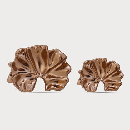 High Street Antique Polish Metal Button