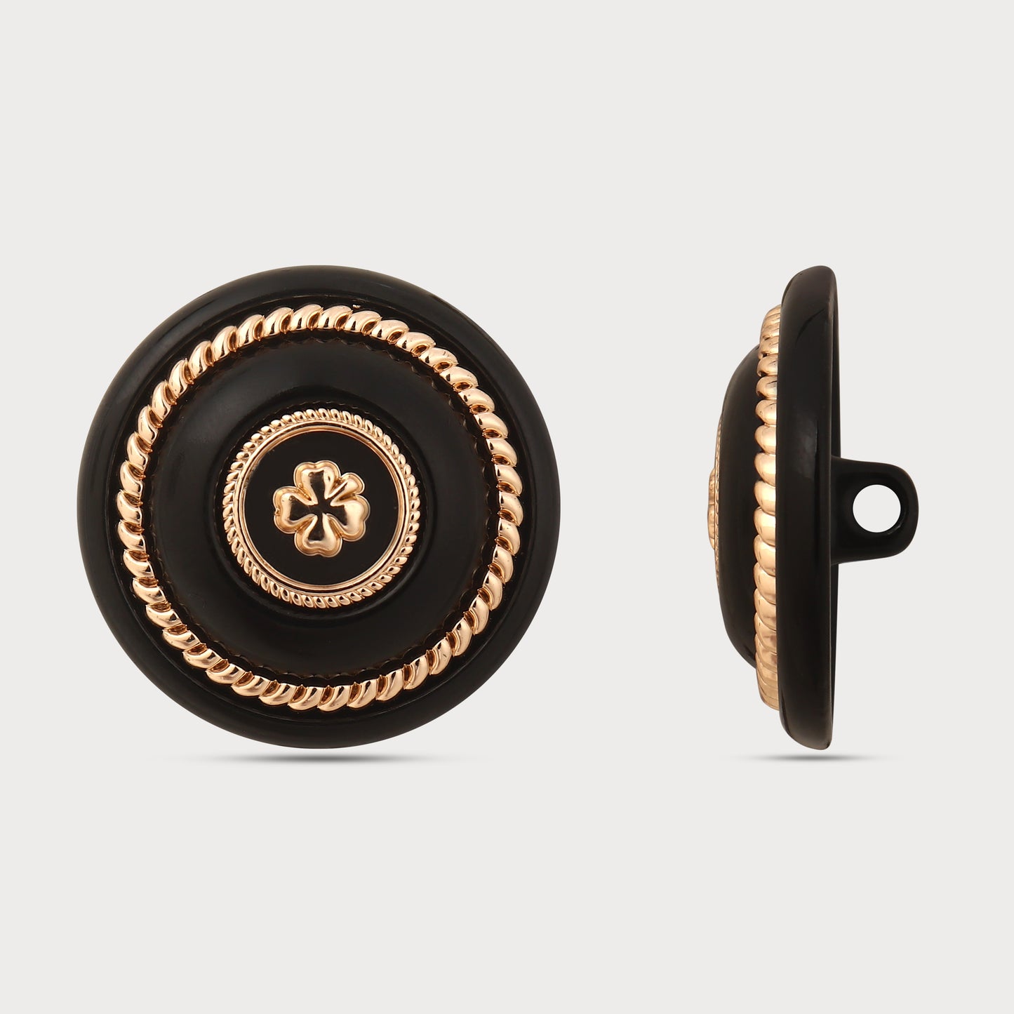 Elite Brushed Metal Buttons