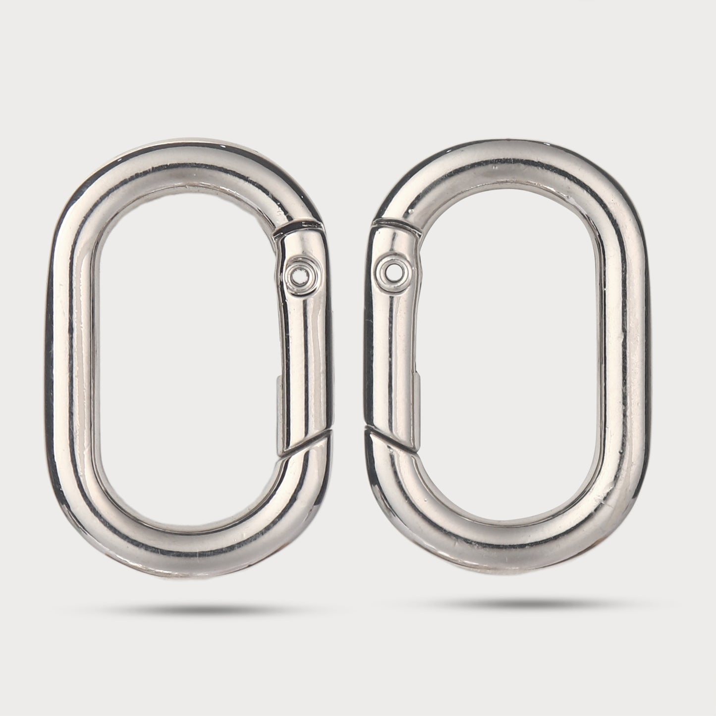 Fashion Oval Open-Close Metal Clasp