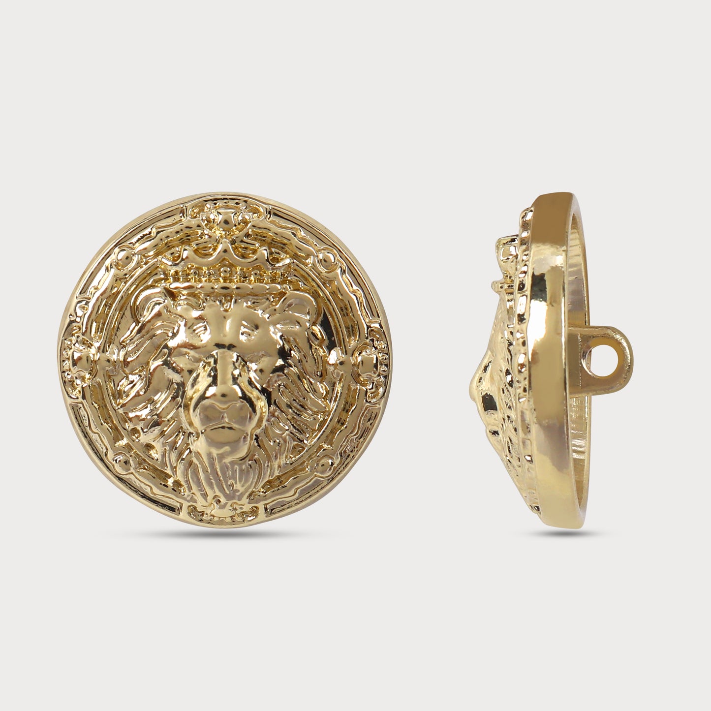 Royal Gold Finish Buttons