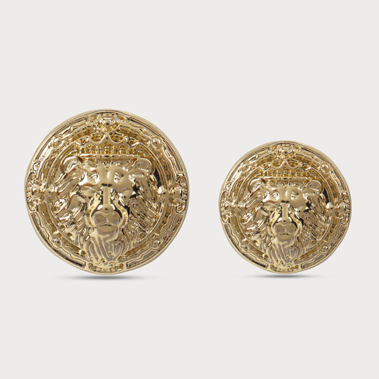 Royal Gold Finish Buttons