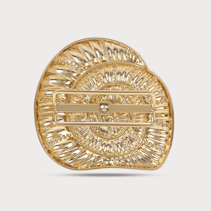Shell Finish Golden Buckle