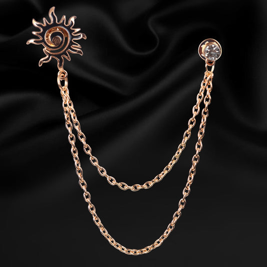 Traditional Rajwadi Men’s Brooch for Ethnic Wear