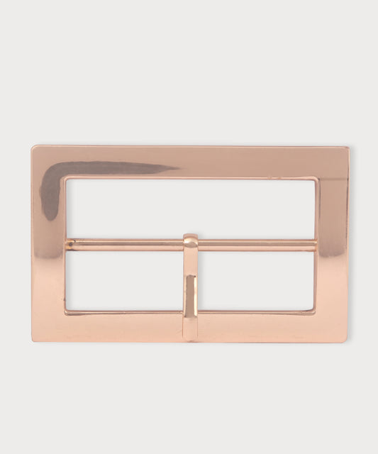 Classic Rectangle Gold Buckle for Designer Belts (Pack of 2 Pc)