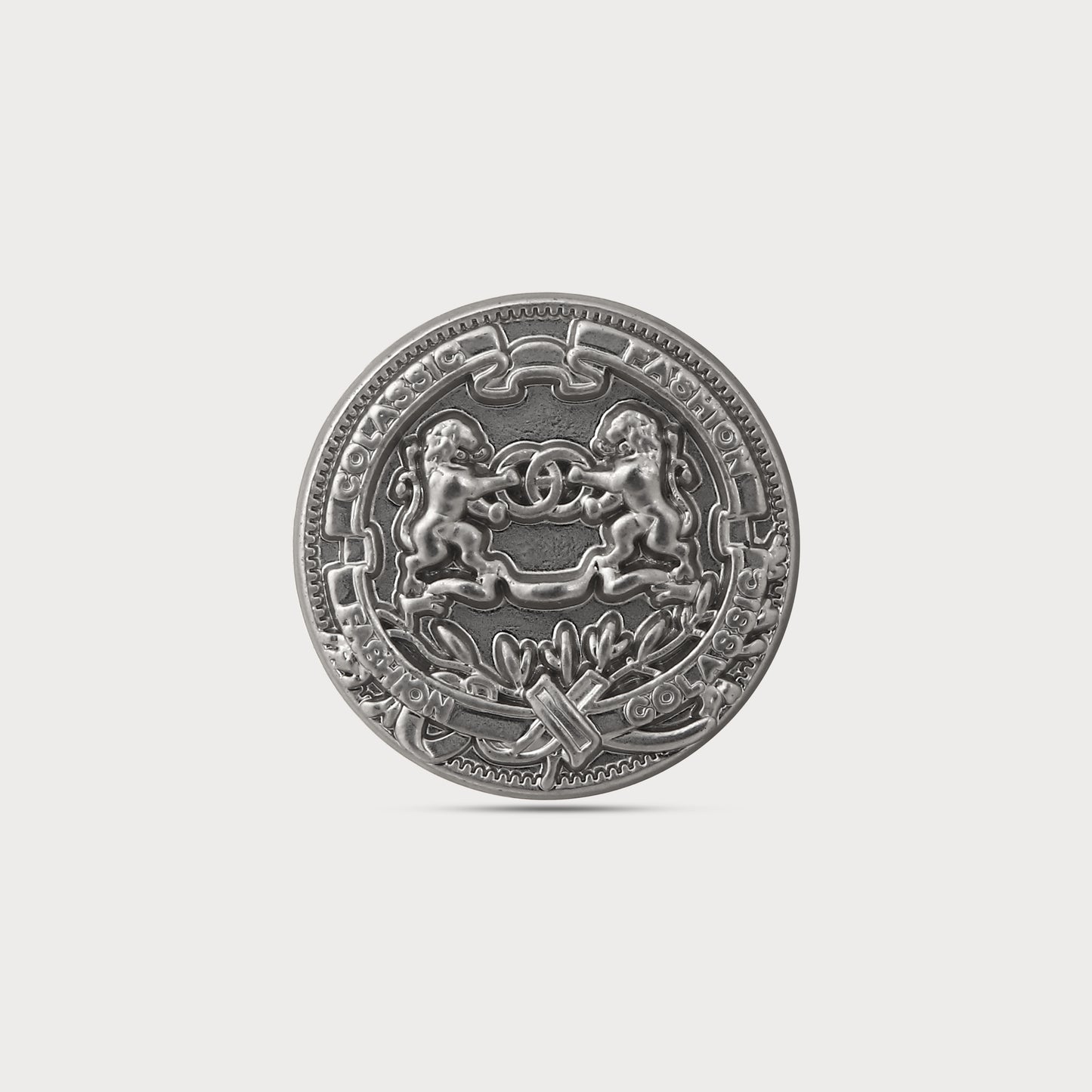 Silver Engraved Buttons