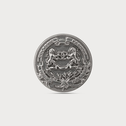 Silver Engraved Buttons