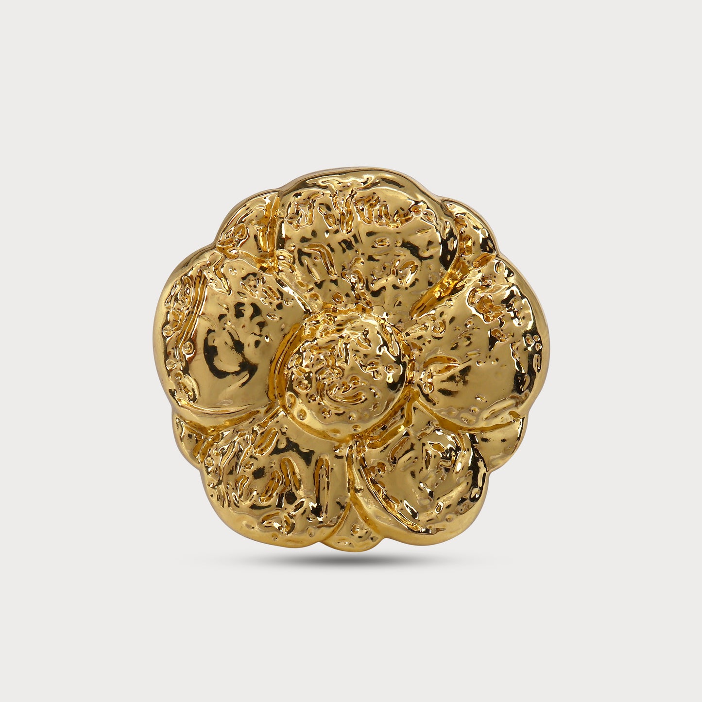 Luxury Oversized Golden Metal Buttons