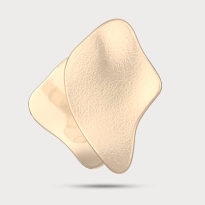 Luxury Sculpted Gold Metal Button