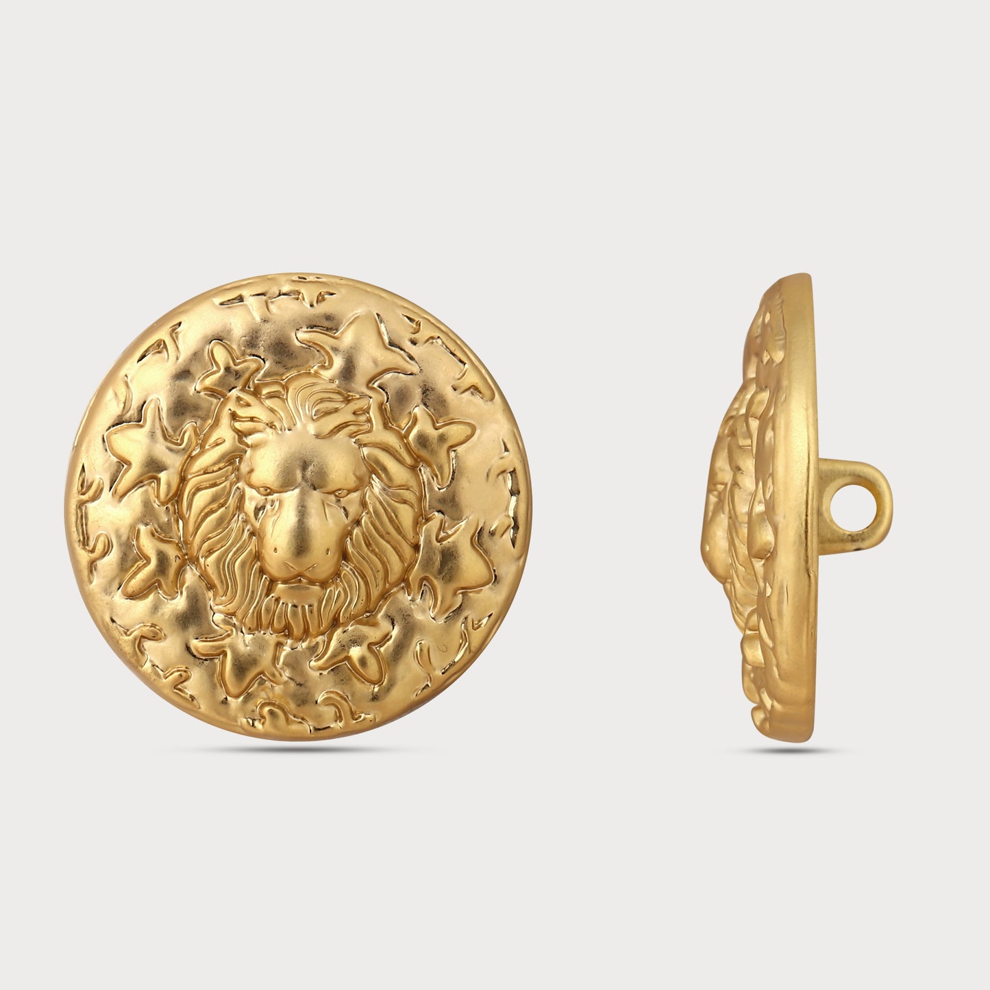 Elite Gold Lion Buttons