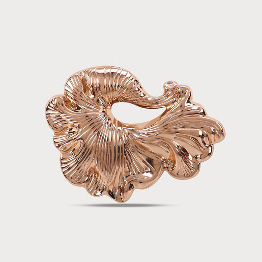 Swirl Designer Metal Button