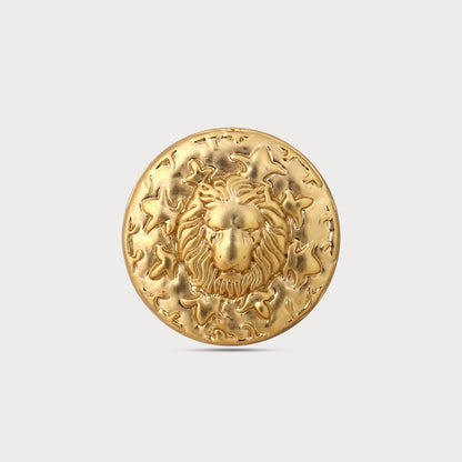 Elite Gold Lion Buttons