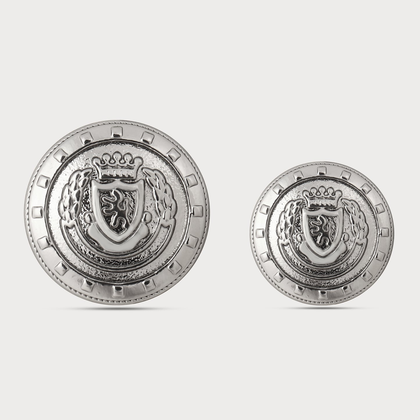 Exclusive Silver Buttons Collection