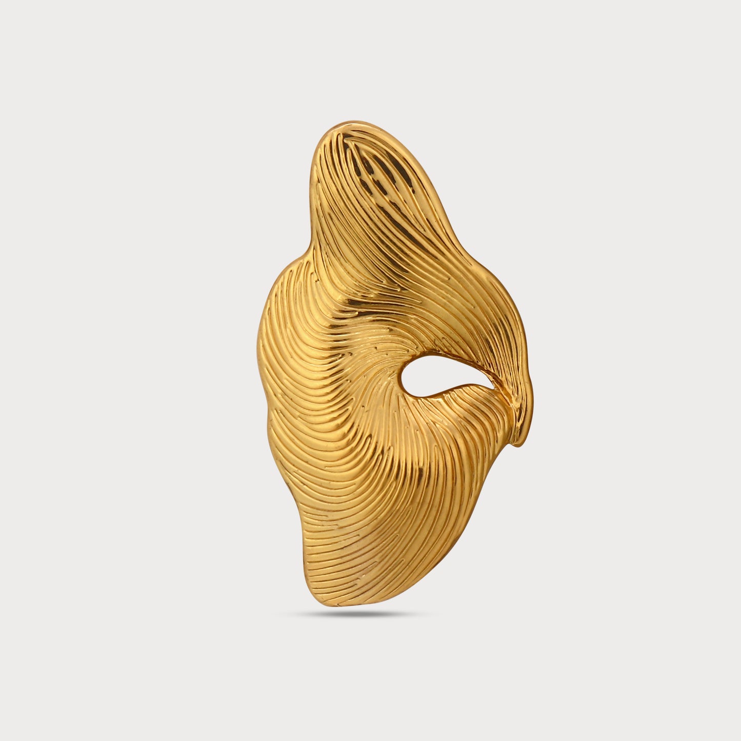 Artistic Shape Golden Buttons