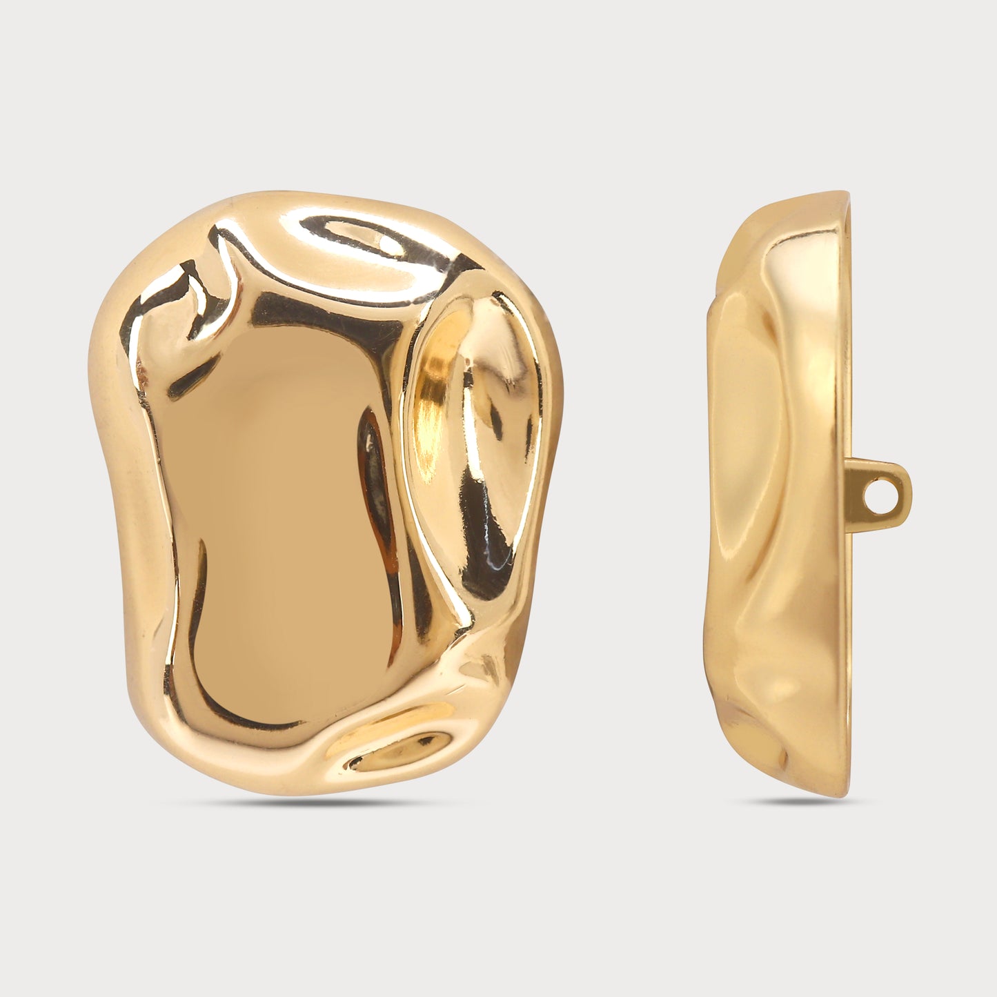 Designer Dresses Golden Buttons