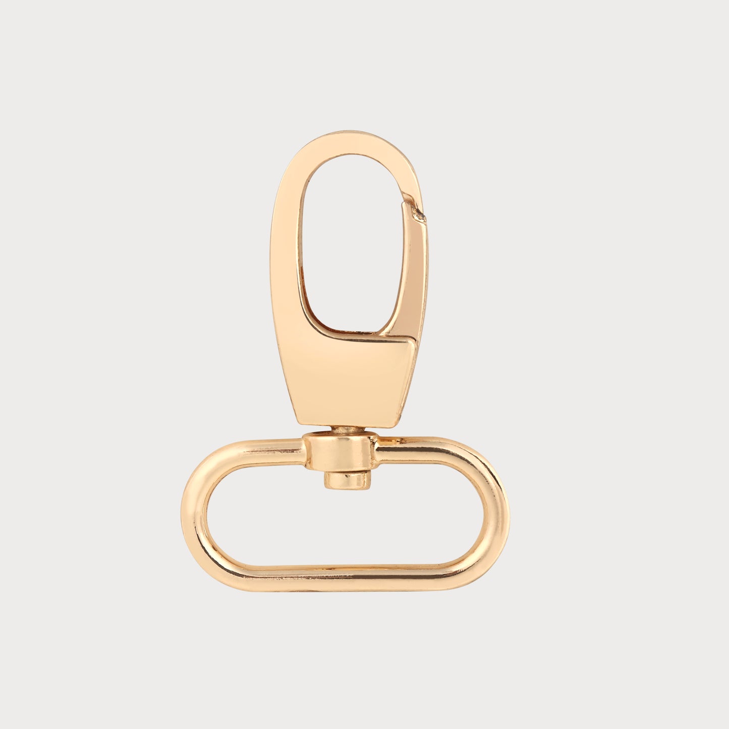 Luxury Metal Bag Hook with Spring Snap Closure