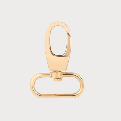 Luxury Metal Bag Hook with Spring Snap Closure