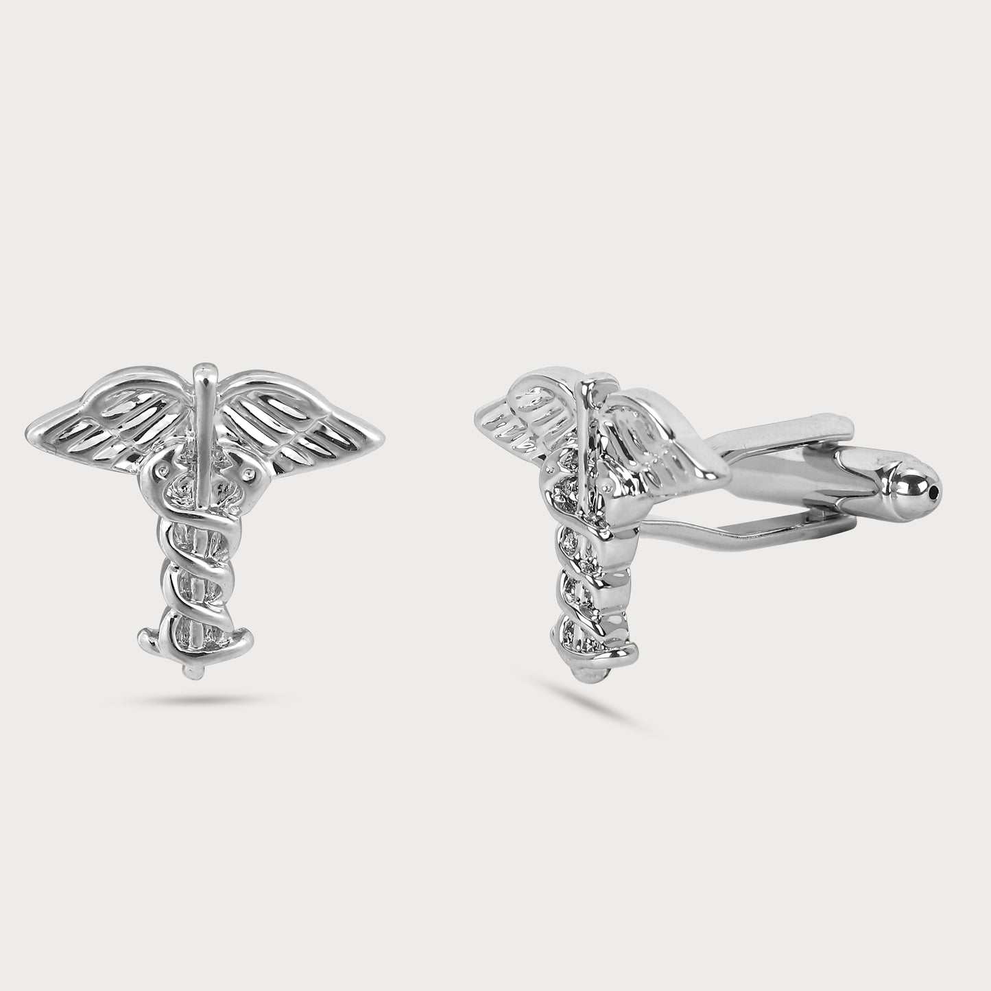 Modern Abstract Symbol Crafted Cufflinks