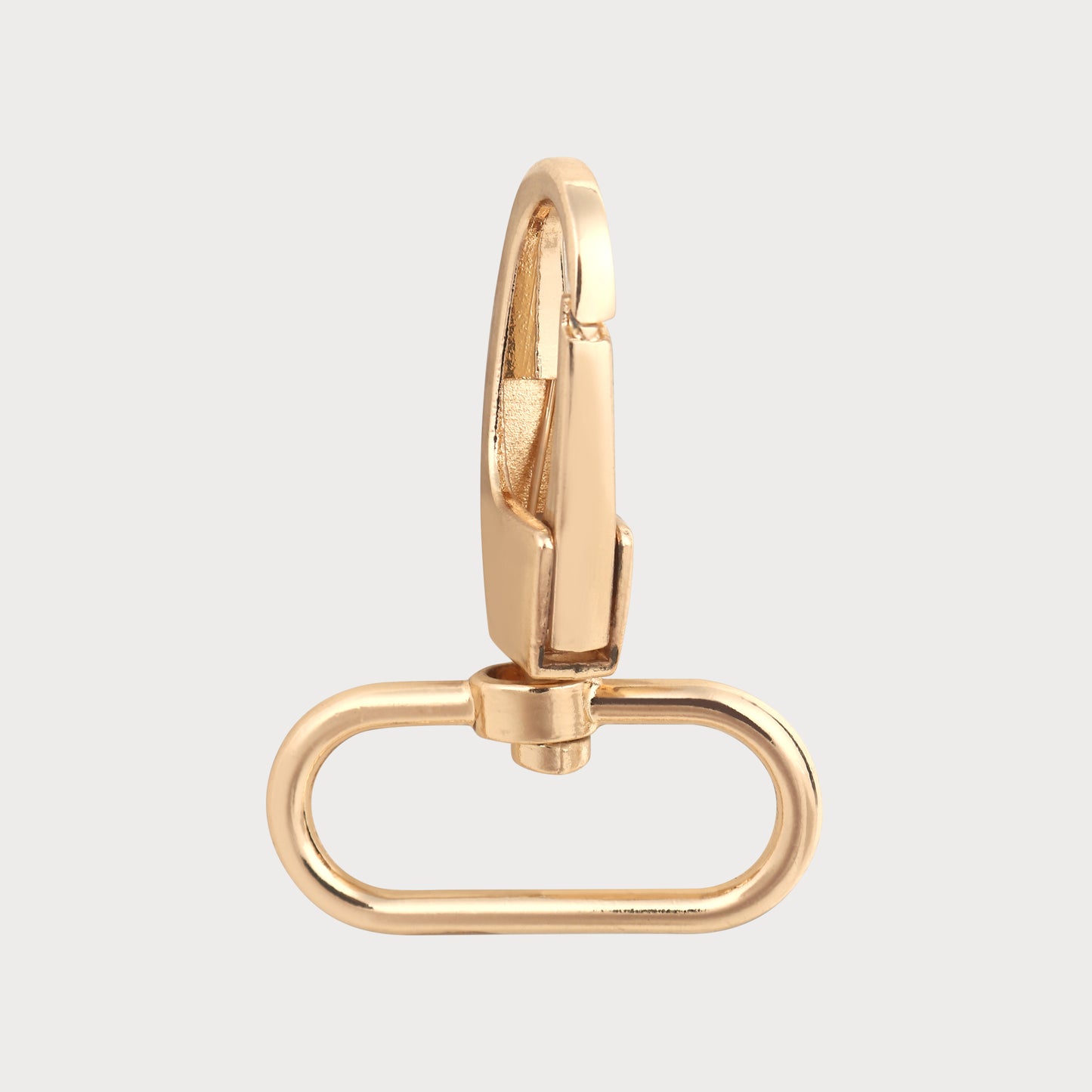 Luxury Metal Bag Hook with Spring Snap Closure