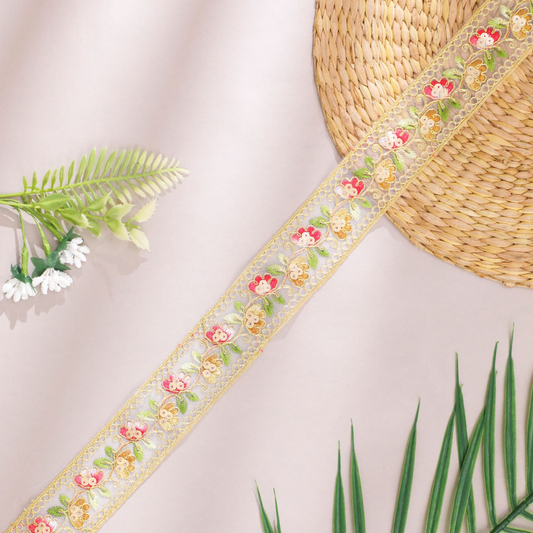 Festive Multicolor Lace