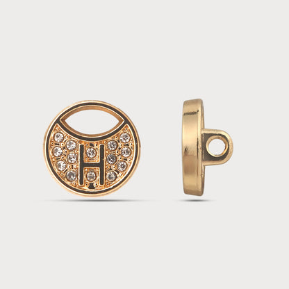 Couture Inspired Metal Button