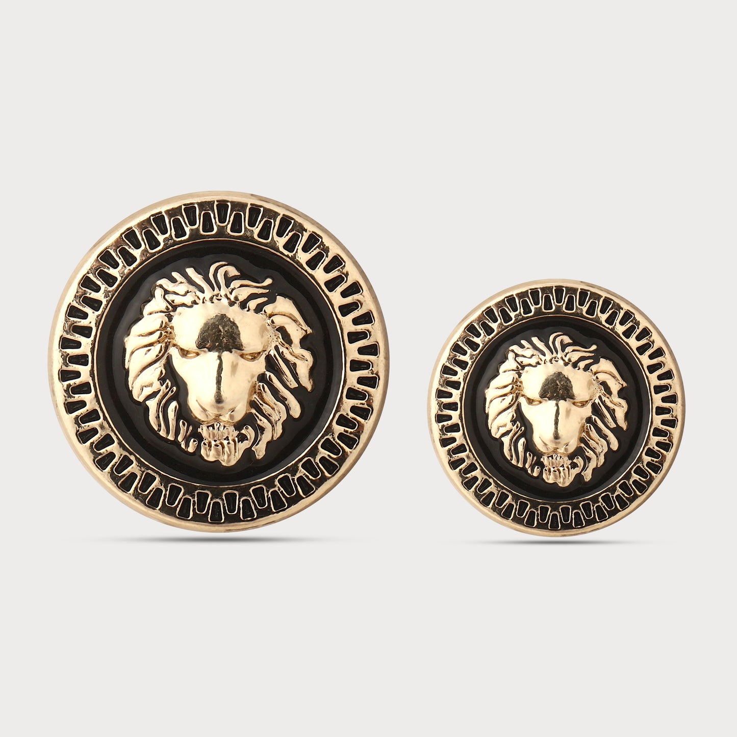 Black-Golden Regal Metal Buttons