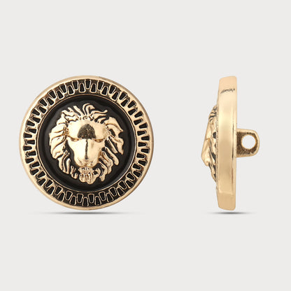 Black-Golden Regal Metal Buttons