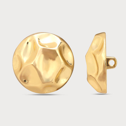 Gold Designer Metal Buttons for Dresses