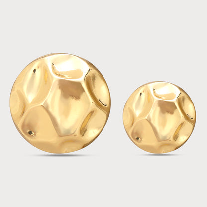 Gold Designer Metal Buttons for Dresses