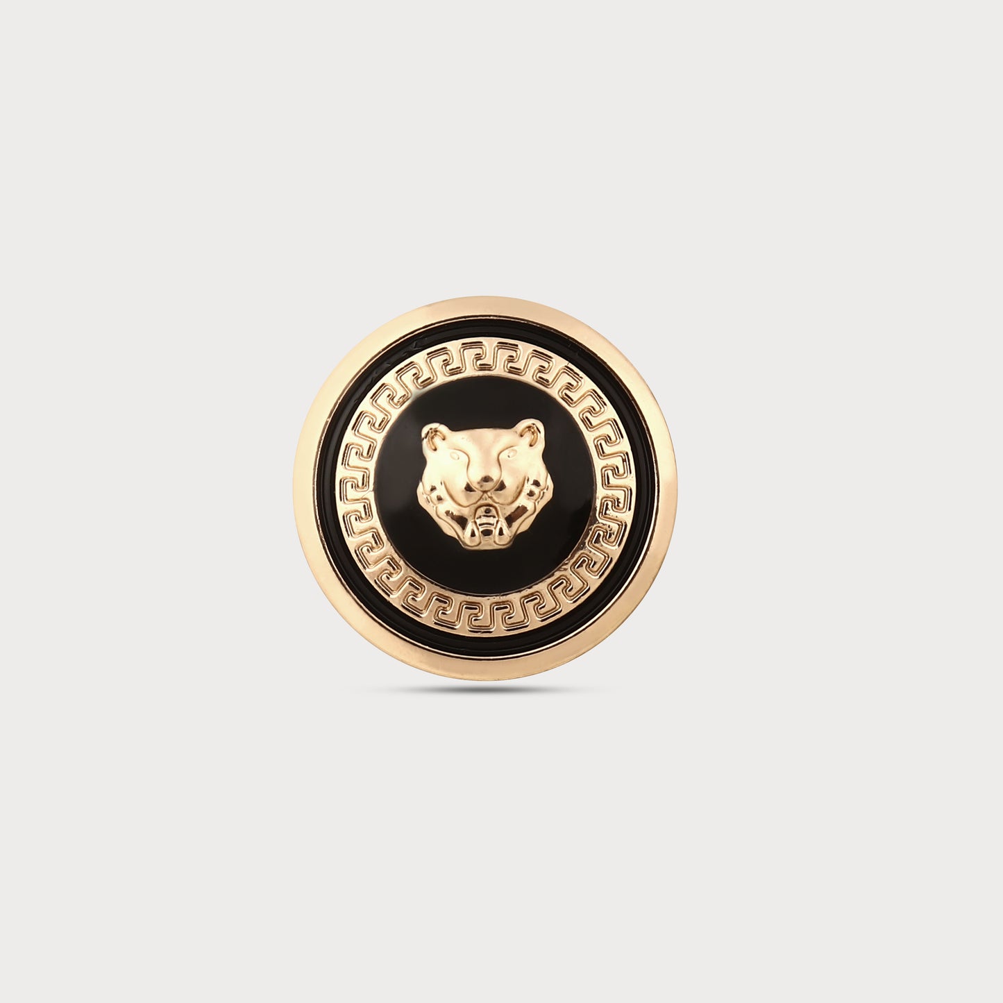Majestic Lion Metal Buttons