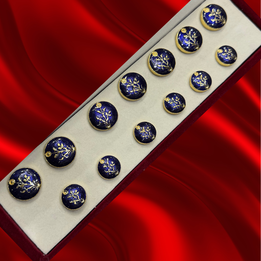Sherwani Button (7 Big & 6 Small Pcs)