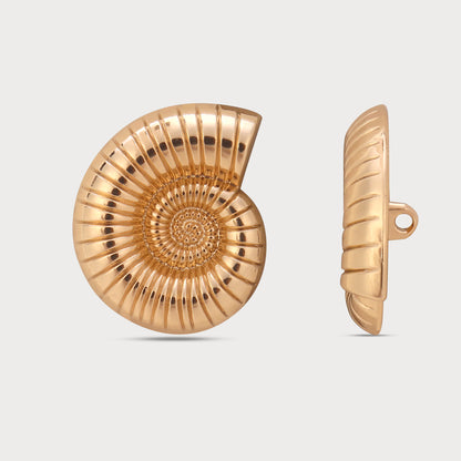 High Fashion Golden Buttons Couture Style